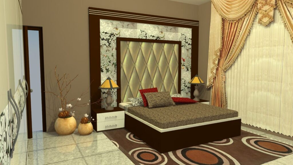 3D view-Bedroom